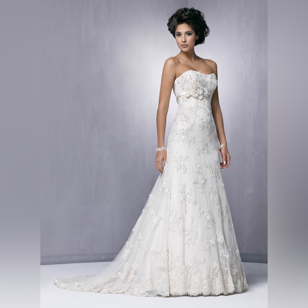 Maggie Sottero Harlow Vintage Lace Wedding Dress